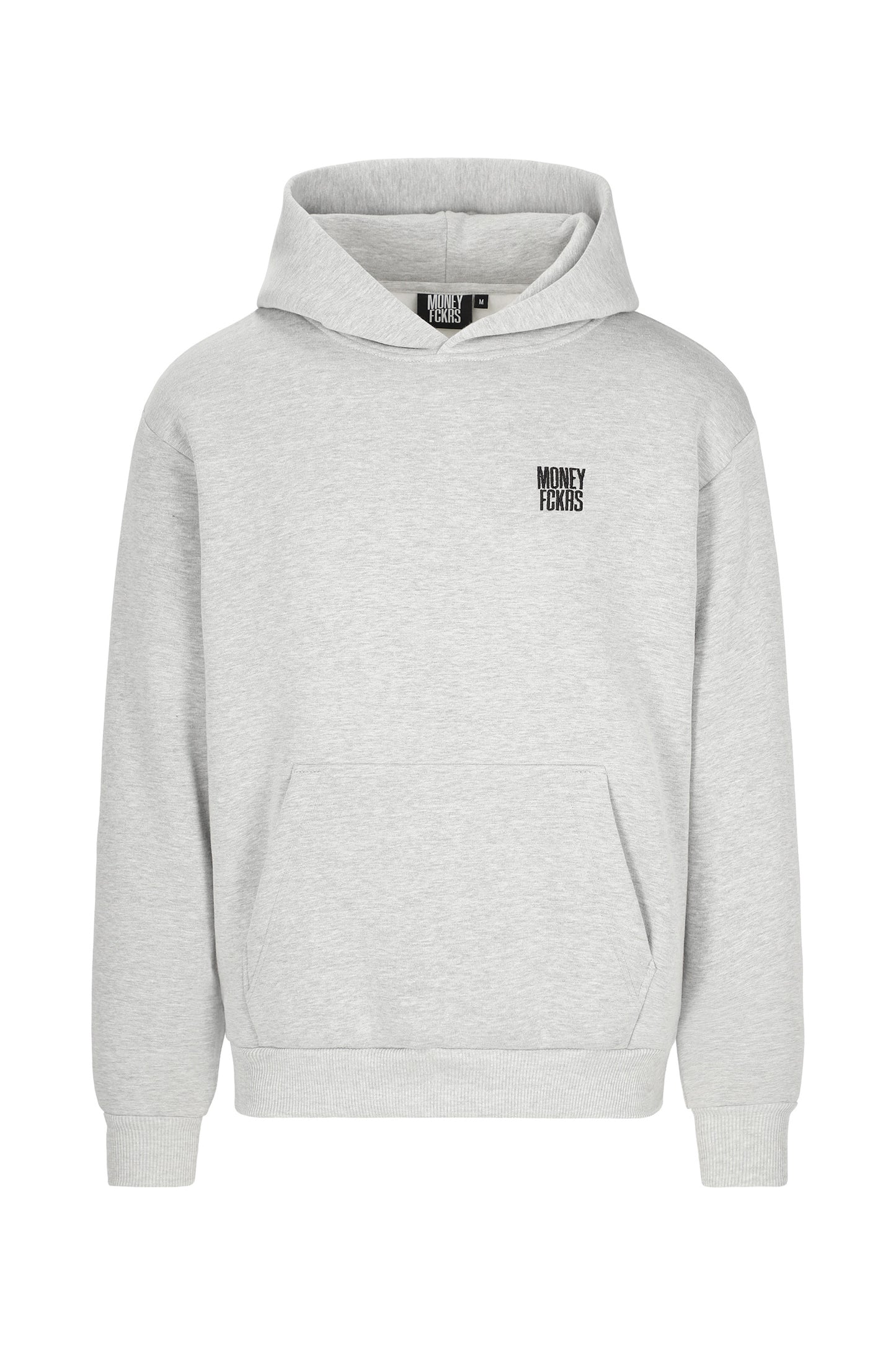 BLUZA Z KAPTUREM SZARA