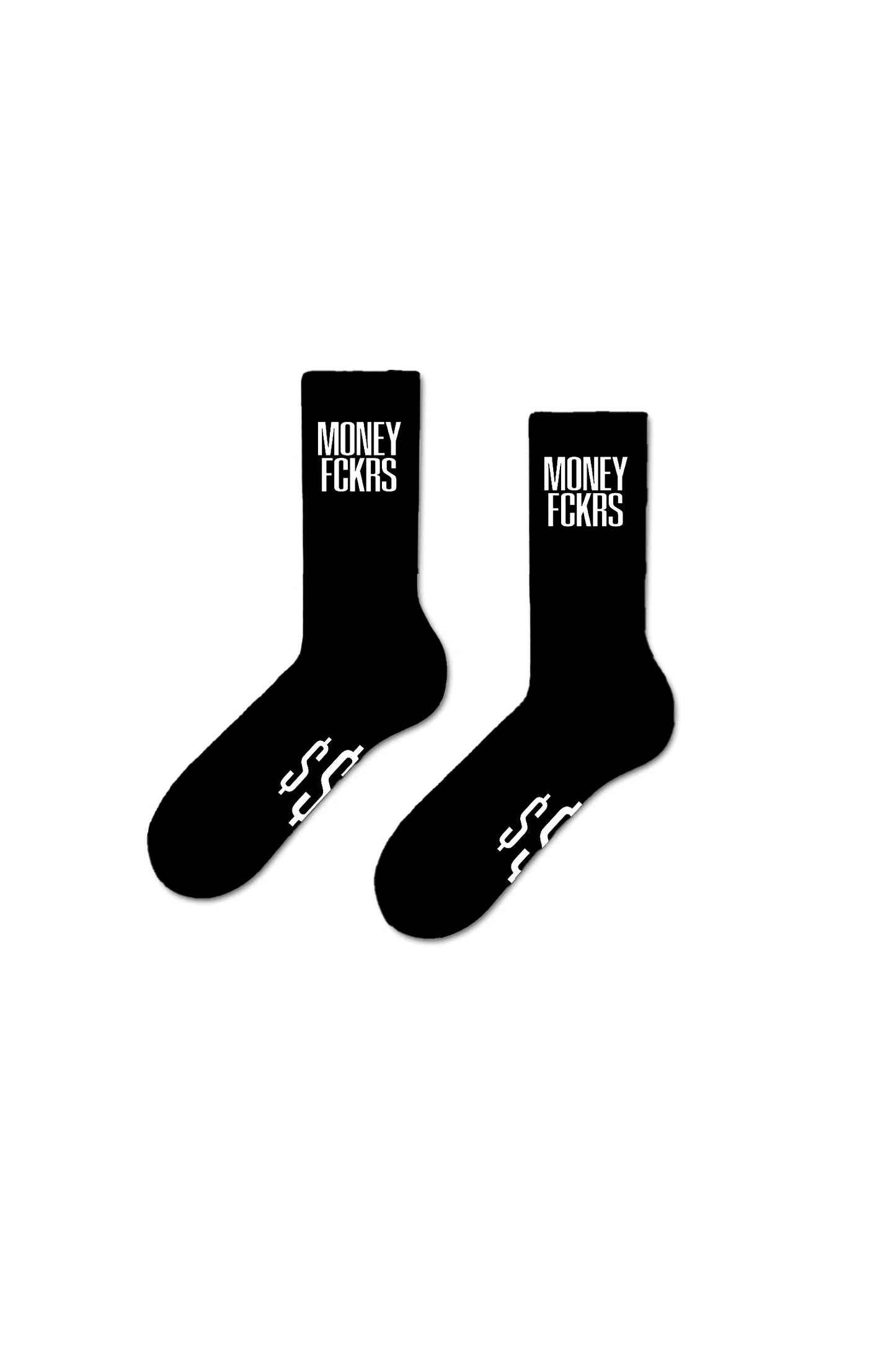 SKARPETY MONEYFCKRS - CZARNE