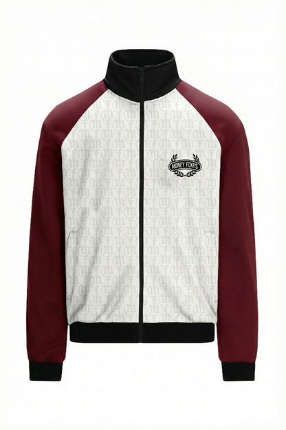 BLUZA  MF MONOGRAM  - BORDOWA