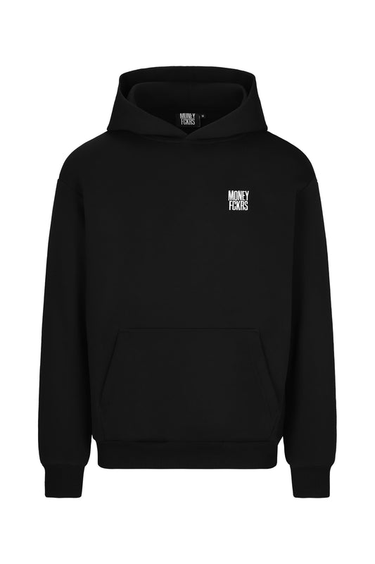BLUZA Z KAPTUREM CZARNA