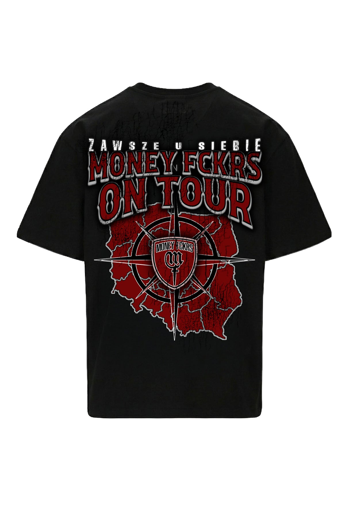 MONEY FCKRS ON TOUR T-SHIRT - MAPA