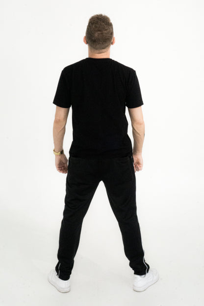 MONEYFCKRS T-SHIRT - CZARNY