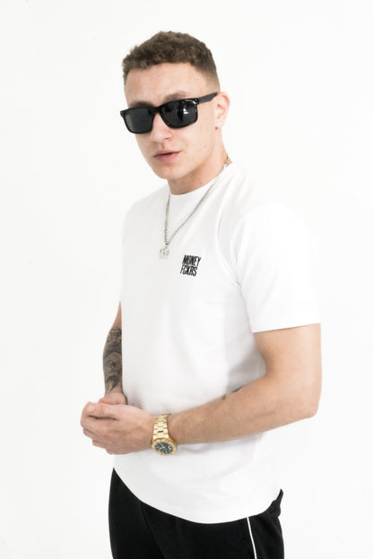 MONEYFCKRS T-SHIRT - BIAŁY